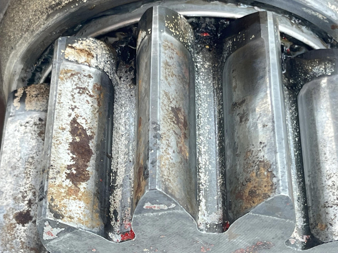 Swing motor for Mobile crane Terex-Demag AC 35 slewing gear: picture 7