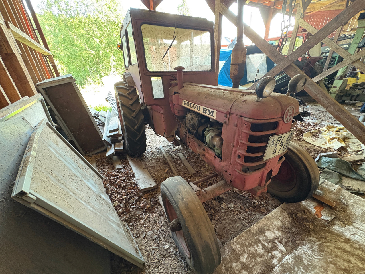 Volvo BM 350 - Årsmodell 1959 - Farm tractor: picture 2 Volvo BM 350 - Årsmodell 1959 - Farm tractor: picture 2