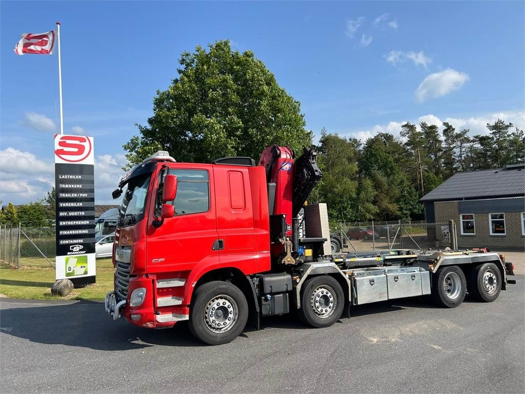 DAF CF 480 FAX 8x2*6 - Skip loader truck: picture 1 DAF CF 480 FAX 8x2*6 - Skip loader truck: picture 1