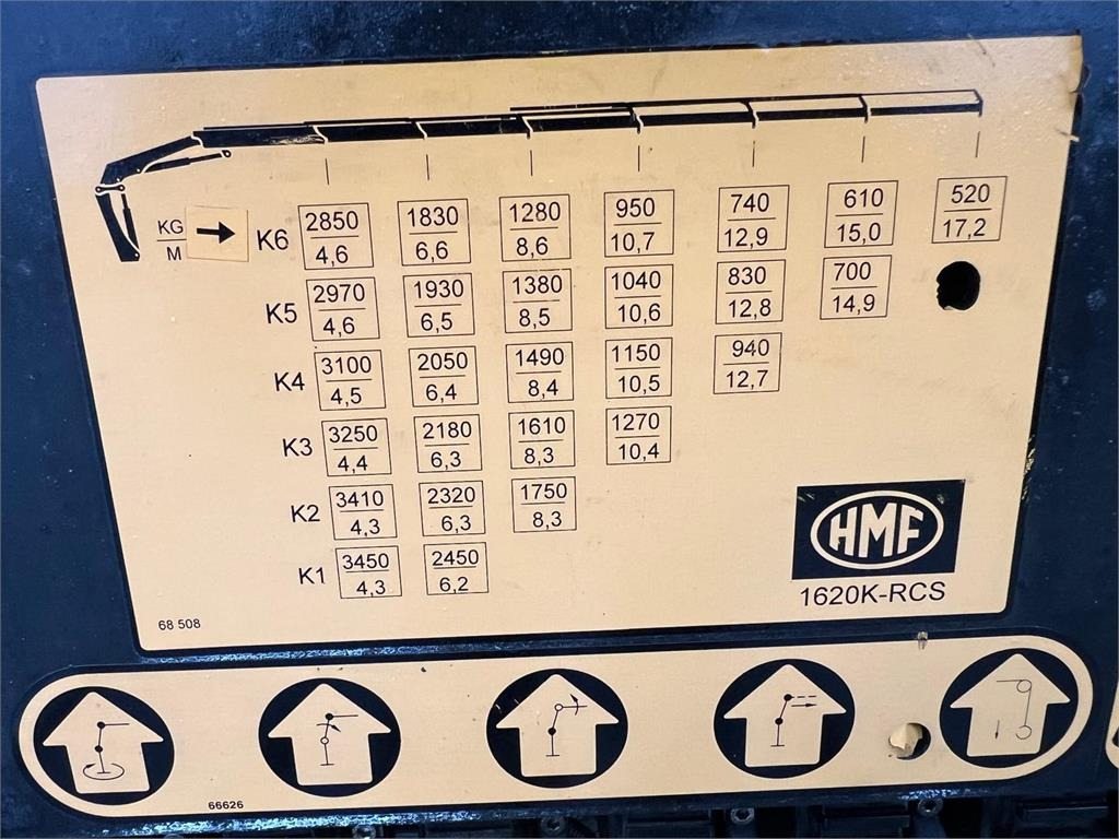 Volvo FL 280 - HMF 1620K6  - Crane truck: picture 4 Volvo FL 280 - HMF 1620K6  - Crane truck: picture 4