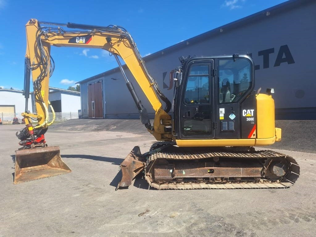 CAT 308E PYÖRITTÄJÄLLÄ - Mini excavator: picture 1 CAT 308E PYÖRITTÄJÄLLÄ - Mini excavator: picture 1