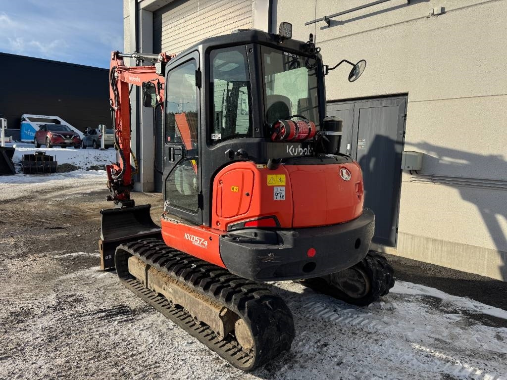 Kubota KX057-4 Pyörittäjällä - Mini excavator: picture 3 Kubota KX057-4 Pyörittäjällä - Mini excavator: picture 3