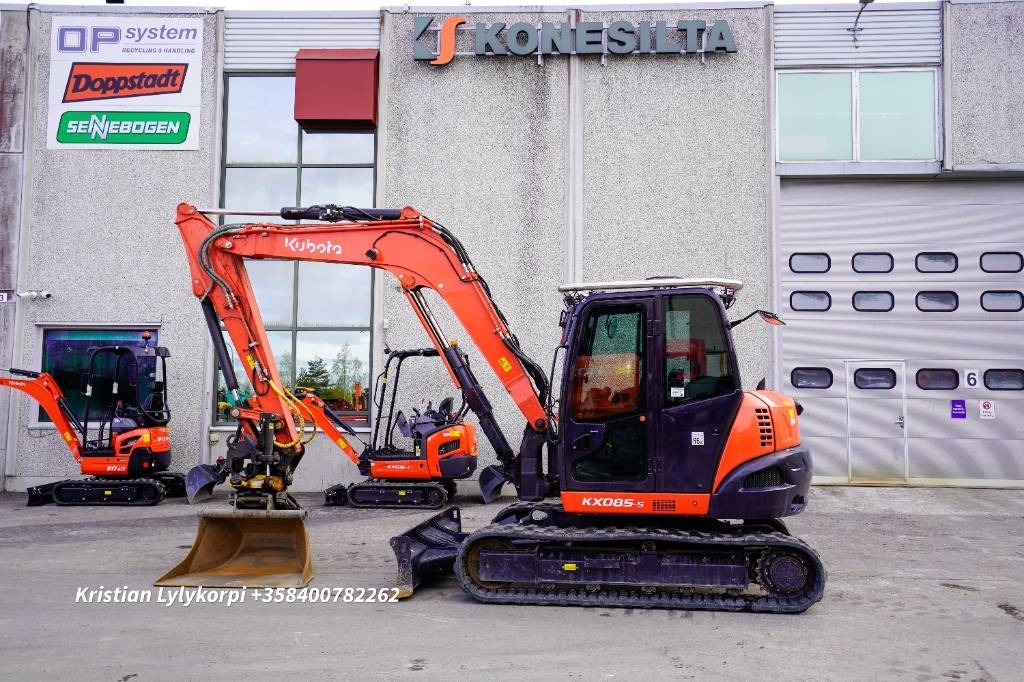 Kubota KX085-5 ENGCONILLA - Mini excavator: picture 1 Kubota KX085-5 ENGCONILLA - Mini excavator: picture 1