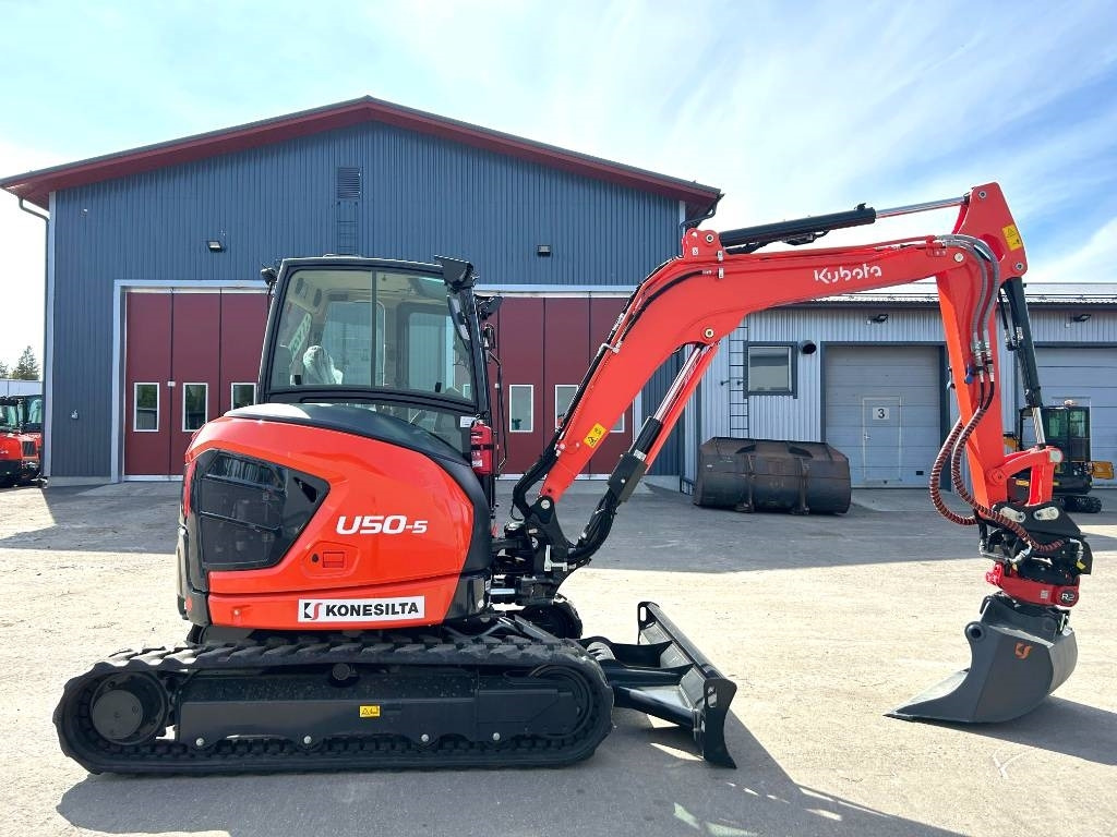 Kubota U50-5 DEMO PYÖRITTÄJÄLLÄ - Mini excavator: picture 5 Kubota U50-5 DEMO PYÖRITTÄJÄLLÄ - Mini excavator: picture 5