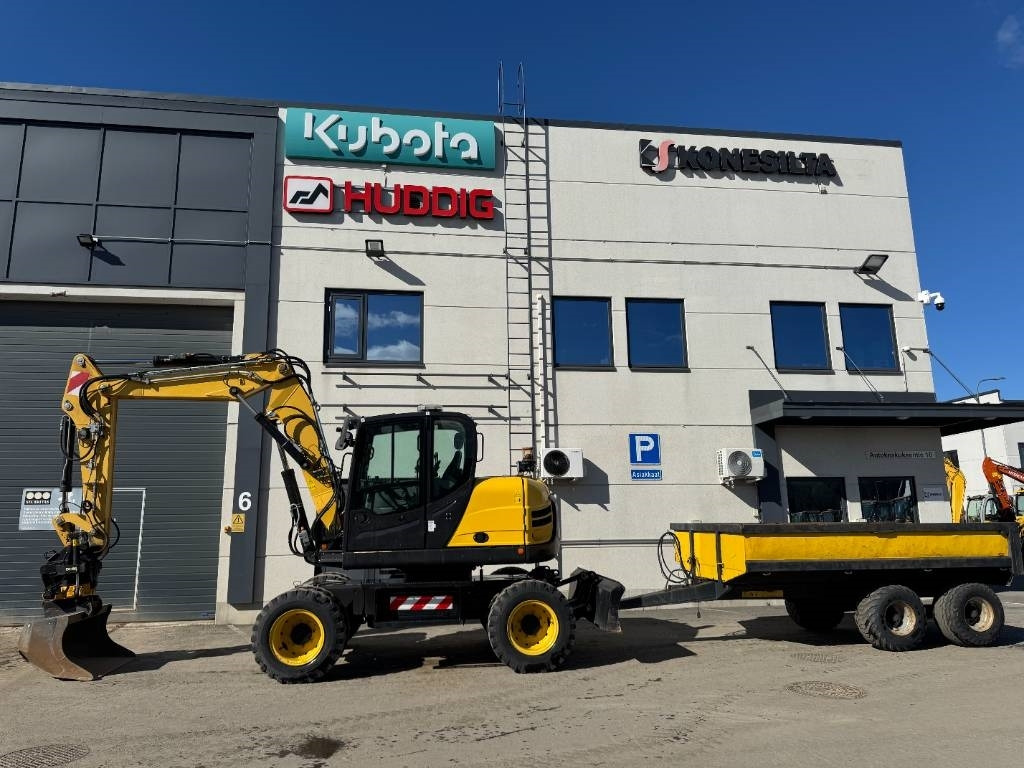 Yanmar B 110 W Hyvät varusteet / Siisti / Vähän ajettu  - Wheel excavator: picture 1 Yanmar B 110 W Hyvät varusteet / Siisti / Vähän ajettu  - Wheel excavator: picture 1