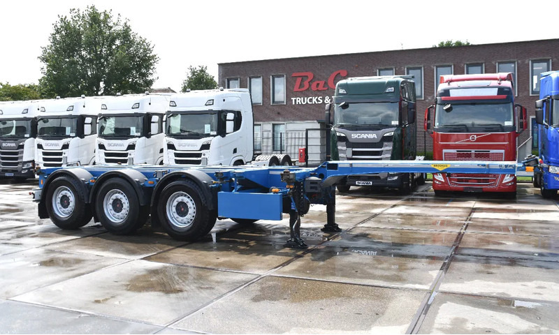 Broshuis MFCC - LIFT AXLE - SAF AXLES - DISC BRAKES - 2 x EXTENDABLE - EXCELLENT CONDITION - - Container transporter/ Swap body semi-trailer: picture 1 Broshuis MFCC - LIFT AXLE - SAF AXLES - DISC BRAKES - 2 x EXTENDABLE - EXCELLENT CONDITION - - Container transporter/ Swap body semi-trailer: picture 1