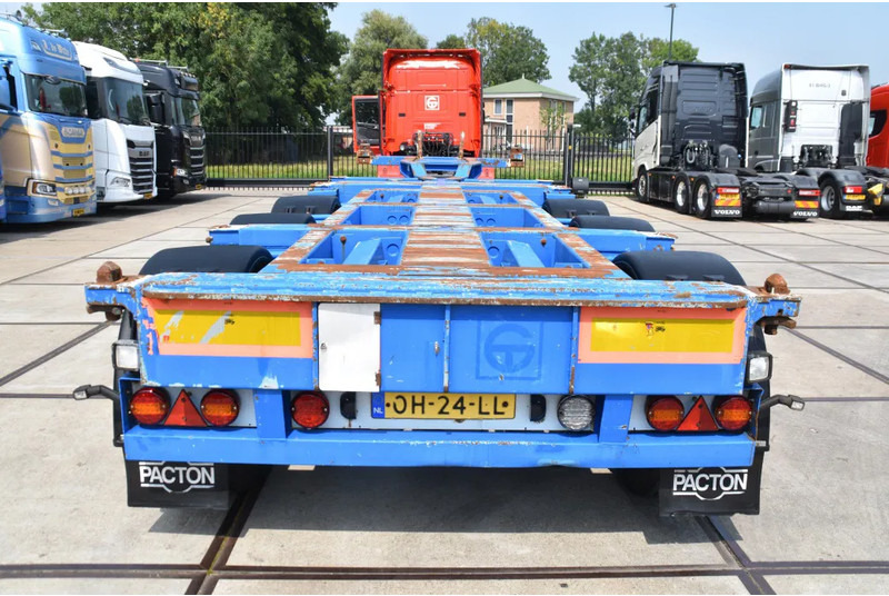 Pacton TXC343 - ALL CONNECTIONS - BPW AXLES - 2 x LIFT AXLES - DISC BRAKES - 2 x EXTENDABLE - - Container transporter/ Swap body semi-trailer: picture 3 Pacton TXC343 - ALL CONNECTIONS - BPW AXLES - 2 x LIFT AXLES - DISC BRAKES - 2 x EXTENDABLE - - Container transporter/ Swap body semi-trailer: picture 3