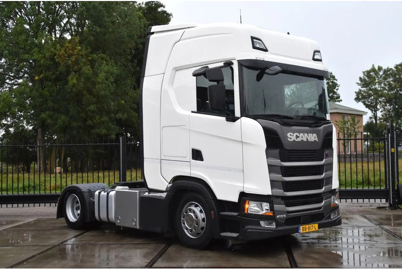 Scania S410 NGS 4x2EB MEGA 95 cm or 103 cm driving height - RETARDER - 670 TKM - FULL AIR - PARK. AIRCO - LEATHER SEATS - 2 x FUEL TANK - Tractor unit: picture 1 Scania S410 NGS 4x2EB MEGA 95 cm or 103 cm driving height - RETARDER - 670 TKM - FULL AIR - PARK. AIRCO - LEATHER SEATS - 2 x FUEL TANK - Tractor unit: picture 1