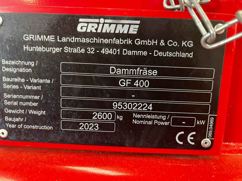 Grimme GF 400 - Harvester: picture 2 Grimme GF 400 - Harvester: picture 2