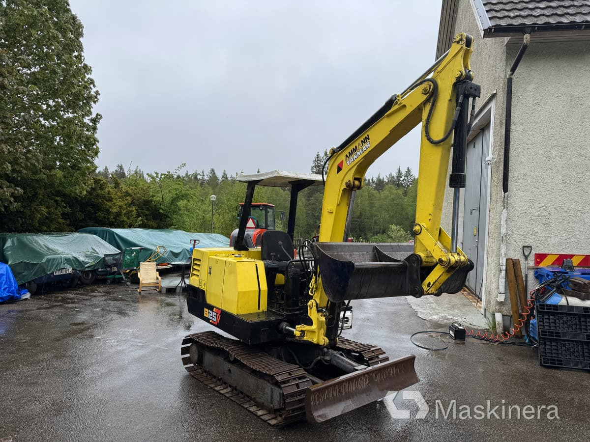 Grävmaskin Yanmar B25V med redskap & transportsläp - Crawler excavator: picture 3 Grävmaskin Yanmar B25V med redskap & transportsläp - Crawler excavator: picture 3