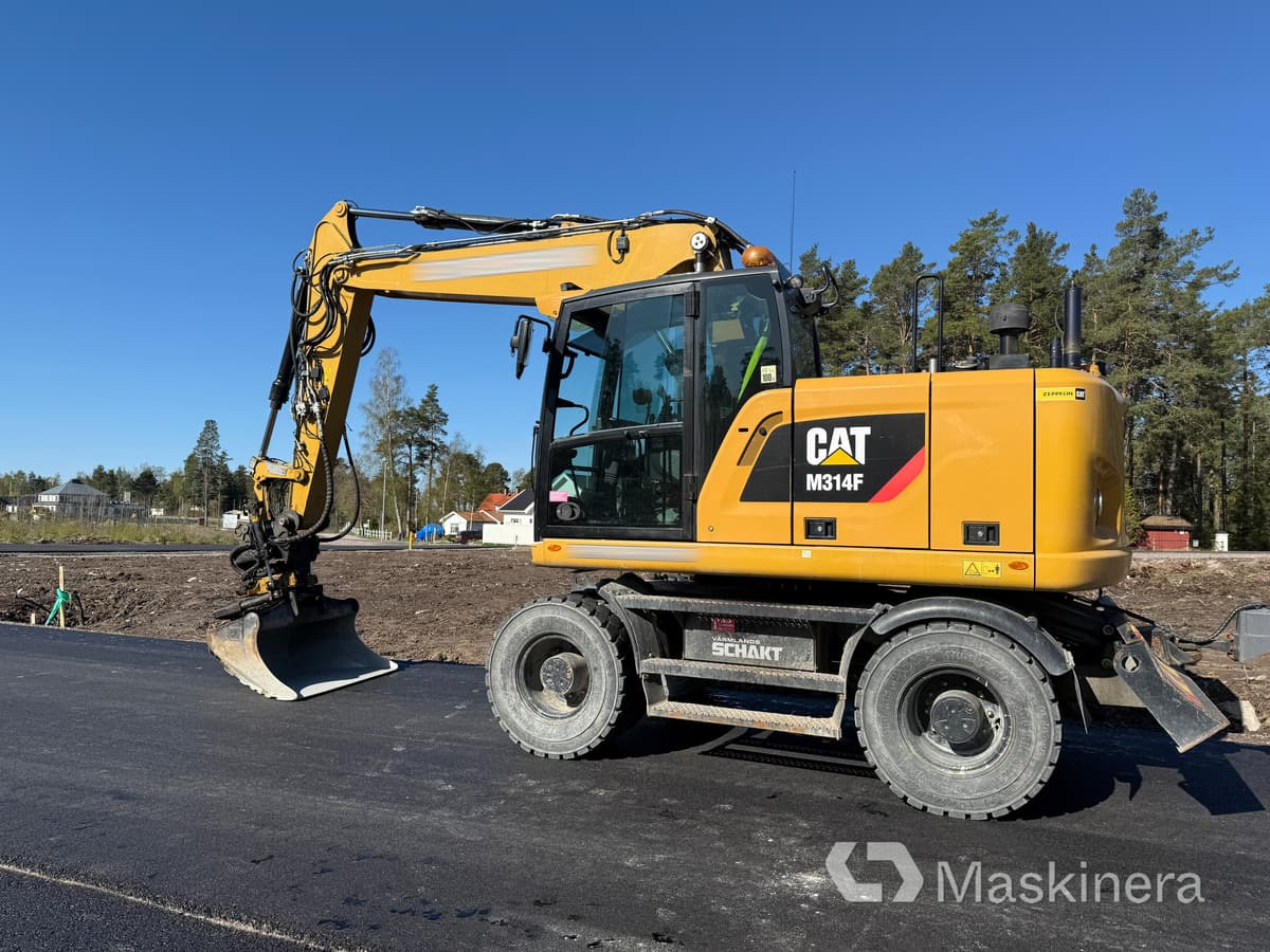 Hjulgrävare CAT 314F med tillbehör - Crawler excavator: picture 2 Hjulgrävare CAT 314F med tillbehör - Crawler excavator: picture 2