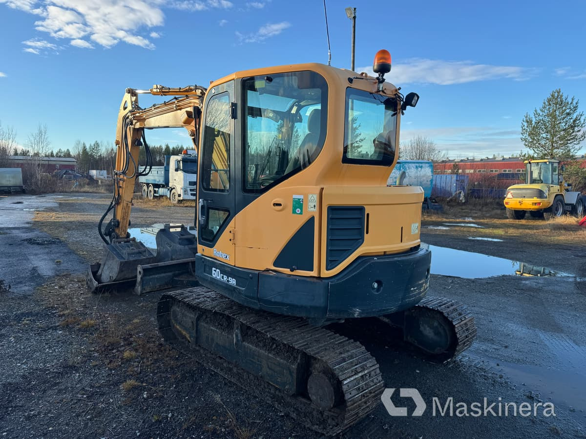 Hyundai Robex 60 CR - 9A Grävmaskin Hyundai Robex 60CR-9A med tillbehör - Crawler excavator: picture 3 Hyundai Robex 60 CR - 9A Grävmaskin Hyundai Robex 60CR-9A med tillbehör - Crawler excavator: picture 3