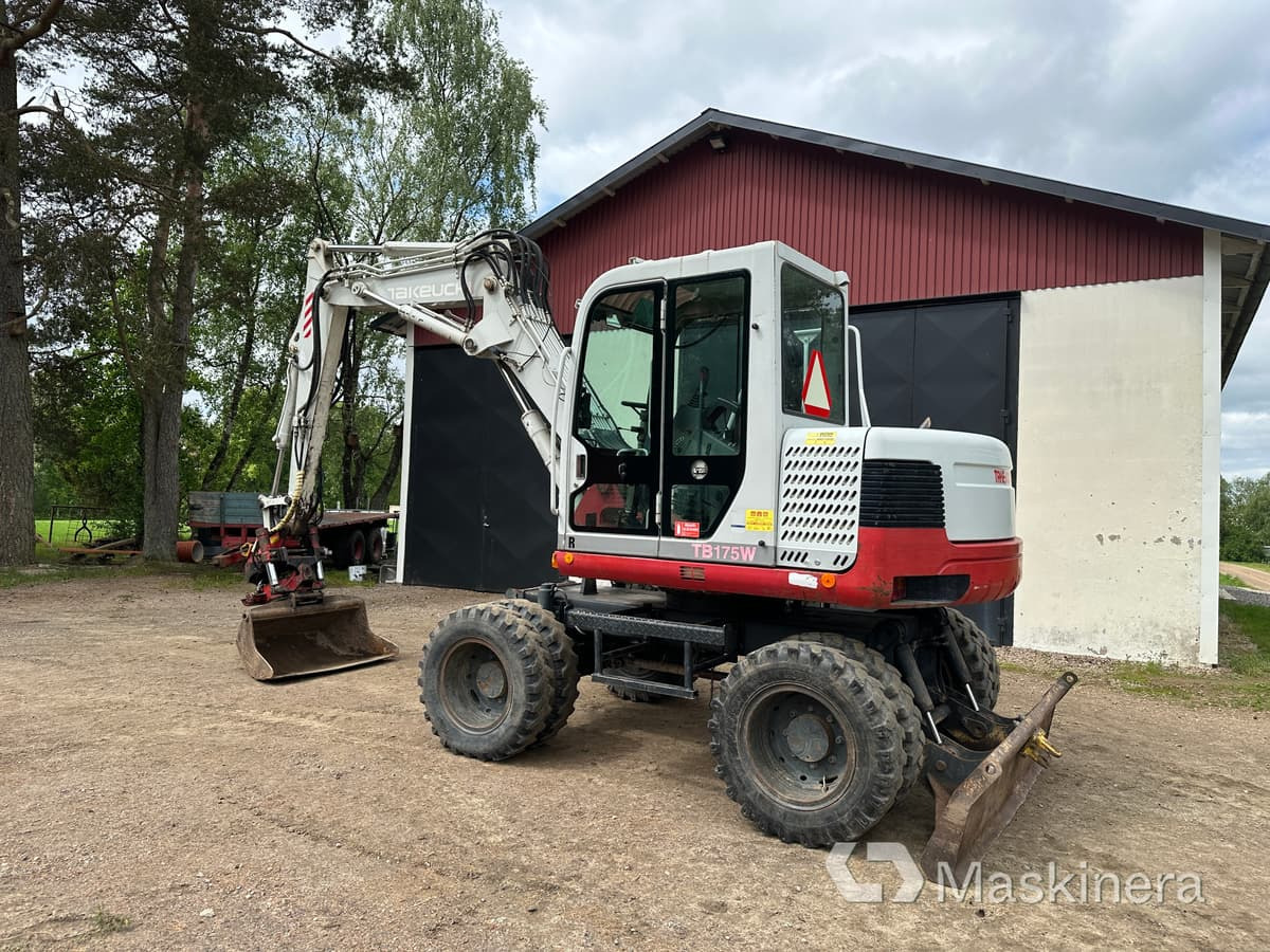 Takeuchi Take-Job TB 175W Hjulgrävare Take-Job TB 175W - Crawler excavator: picture 3 Takeuchi Take-Job TB 175W Hjulgrävare Take-Job TB 175W - Crawler excavator: picture 3