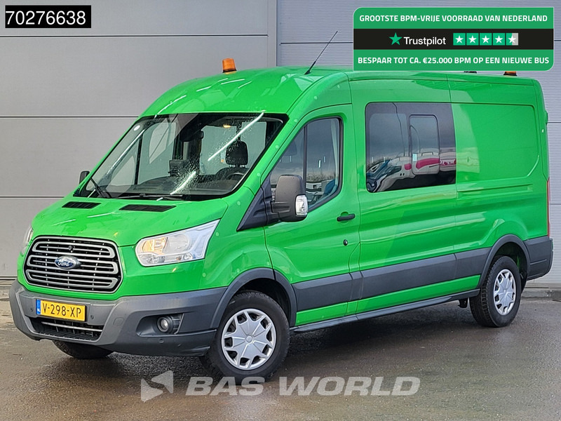 Ford Transit 130pk Dubbel Cabine L3H2 Trekhaak Navi Airco Cruise Camera Parkeersensoren Werkplaatsinrichting Euro6 DC Doka Mixto 7m3 Airco Du - Panel van: picture 1 Ford Transit 130pk Dubbel Cabine L3H2 Trekhaak Navi Airco Cruise Camera Parkeersensoren Werkplaatsinrichting Euro6 DC Doka Mixto 7m3 Airco Du - Panel van: picture 1