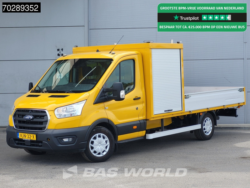 Ford Transit 130pk Open Laadbak Trekhaak Airco Cruise Euro6 APK 03-2026 Pickup Pritsche Open Box Airco Trekhaak Cruise control - Flatbed van: picture 1 Ford Transit 130pk Open Laadbak Trekhaak Airco Cruise Euro6 APK 03-2026 Pickup Pritsche Open Box Airco Trekhaak Cruise control - Flatbed van: picture 1