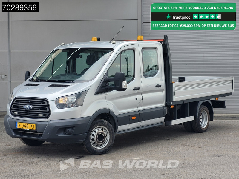 Ford Transit 170pk Open Laadbak Dubbellucht Trekhaak Navi Airco Cruise Euro6 Pritsche Pickup Open Box Airco Trekhaak Cruise control - Flatbed van: picture 1 Ford Transit 170pk Open Laadbak Dubbellucht Trekhaak Navi Airco Cruise Euro6 Pritsche Pickup Open Box Airco Trekhaak Cruise control - Flatbed van: picture 1