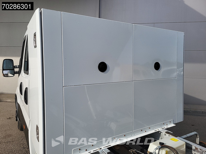 Flatbed van Iveco Daily 35C14 Open Laadbak met Kist Dubbel Cabine Dubbellucht 3,5t Trekhaak Airco Cruise Euro6 Pickup Pritsche Open Box 2m3 Airco Trekha: picture 9