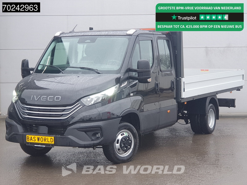 Iveco Daily 35C18 3.0L Automaat 180PK 2025-Model Open laadbak Dubbel Cabine Navi ACC LED 3,5T Trekvermogen Euro6 Pritsche Pickup Airco Dubbe - Flatbed van: picture 1 Iveco Daily 35C18 3.0L Automaat 180PK 2025-Model Open laadbak Dubbel Cabine Navi ACC LED 3,5T Trekvermogen Euro6 Pritsche Pickup Airco Dubbe - Flatbed van: picture 1