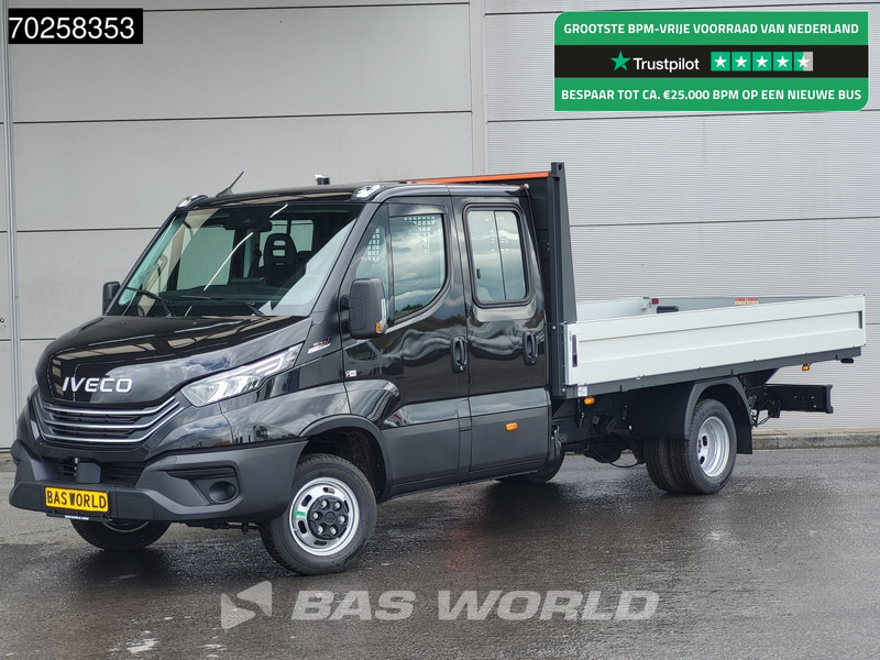 Iveco Daily 35C21 3.0L Automaat 210PK 2025-Model Open laadbak Dubbel Cabine Dubbellucht CarPlay ACC LED 3,5T Trekvermogen Euro6 Pritsche Pic - Flatbed van: picture 1 Iveco Daily 35C21 3.0L Automaat 210PK 2025-Model Open laadbak Dubbel Cabine Dubbellucht CarPlay ACC LED 3,5T Trekvermogen Euro6 Pritsche Pic - Flatbed van: picture 1