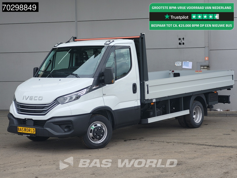 Iveco Daily 35C21 3.0L Automaat Open Laadbak 3,5t Trekhaak 210PK Dubbellucht ACC LED Airco Cruise Euro6 Pritsche Pickup Open Box Airco Trekh - Flatbed van: picture 1 Iveco Daily 35C21 3.0L Automaat Open Laadbak 3,5t Trekhaak 210PK Dubbellucht ACC LED Airco Cruise Euro6 Pritsche Pickup Open Box Airco Trekh - Flatbed van: picture 1