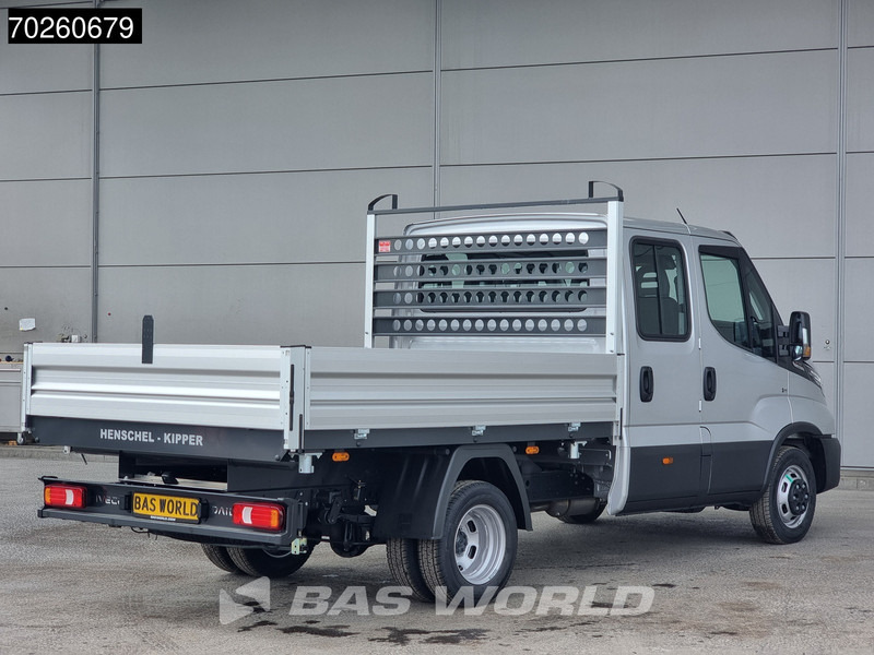 New Tipper van Iveco Daily 35C21 3 zijdige Kipper Dubbel Cabine 210PK 3.0L Dubbellucht Airco Cruise LED Camera Tipper Benne Kieper 2m3 Airco: picture 6