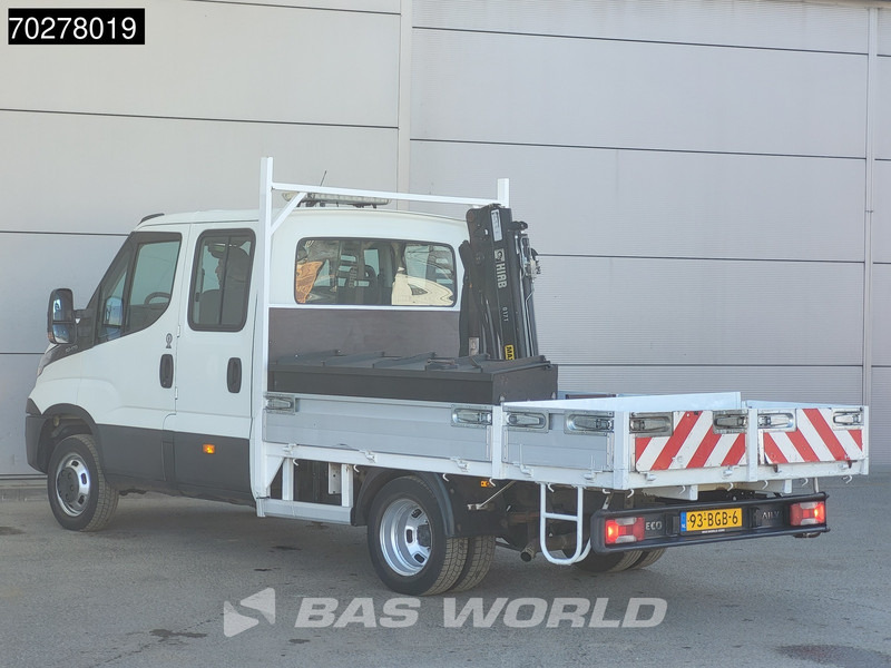 Iveco Daily 50C17 3.0L Automaat DC Open laadbak Kraan Hiab 017T-2 Airco APK 10-2025 Pickup Crane Kraanwagen Pritsche Airco Dubbel cabine - Flatbed van: picture 2 Iveco Daily 50C17 3.0L Automaat DC Open laadbak Kraan Hiab 017T-2 Airco APK 10-2025 Pickup Crane Kraanwagen Pritsche Airco Dubbel cabine - Flatbed van: picture 2