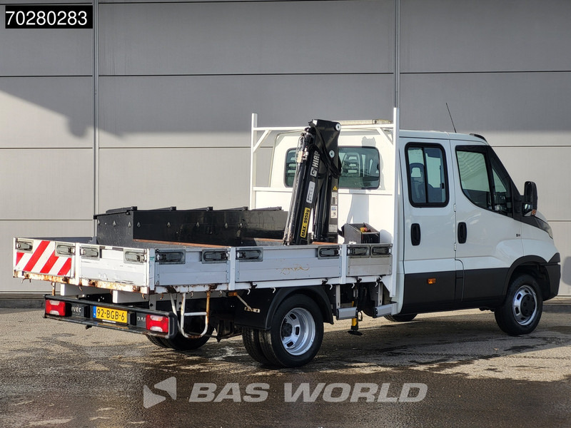 Iveco Daily 50C17 3,0L Automaat HIAB 017T-2 DC Open laadbak Dubbellucht Airco Euro6 Pickup Crane Kraanwagen Pritsche Airco Dubbel cabine - Flatbed van: picture 5 Iveco Daily 50C17 3,0L Automaat HIAB 017T-2 DC Open laadbak Dubbellucht Airco Euro6 Pickup Crane Kraanwagen Pritsche Airco Dubbel cabine - Flatbed van: picture 5