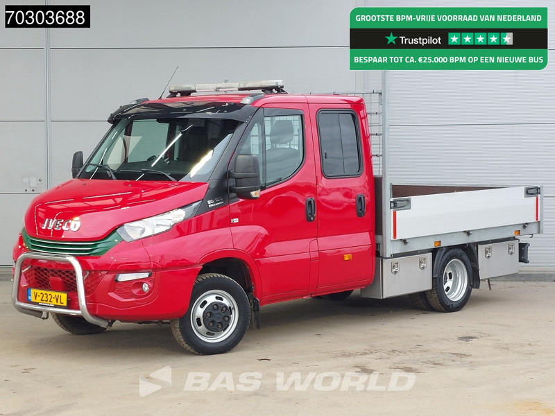 Iveco Daily 50C18 3.0L Automaat Open Laadbak Dubbellucht 3,5t Trekhaak Navi Airco Cruise Camera APK 07-2026 Euro6 Pritsche Pickup Open Box A - Flatbed van: picture 1 Iveco Daily 50C18 3.0L Automaat Open Laadbak Dubbellucht 3,5t Trekhaak Navi Airco Cruise Camera APK 07-2026 Euro6 Pritsche Pickup Open Box A - Flatbed van: picture 1