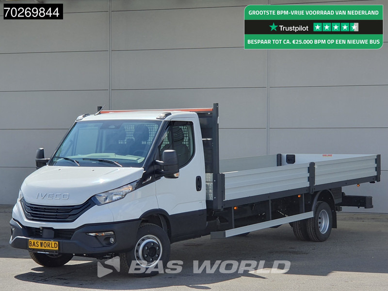 Iveco Daily 70C18 3.0L Automaat 6meter Open laadbak XXL Trekhaak ACC Navi Airco Pickup Pritsche Airco Trekhaak - Flatbed van: picture 1 Iveco Daily 70C18 3.0L Automaat 6meter Open laadbak XXL Trekhaak ACC Navi Airco Pickup Pritsche Airco Trekhaak - Flatbed van: picture 1