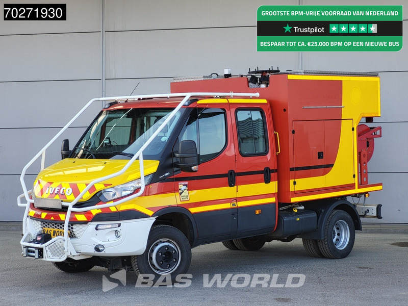 Iveco Daily 70C18 4x4 Achleitner Euro6 3.0L Firetruck Brandweerwagen 3,5t Trekhaak Airco Cruise AWD Allrad Camper 1600liter Airco Dubbel cab - Ambulance: picture 1 Iveco Daily 70C18 4x4 Achleitner Euro6 3.0L Firetruck Brandweerwagen 3,5t Trekhaak Airco Cruise AWD Allrad Camper 1600liter Airco Dubbel cab - Ambulance: picture 1