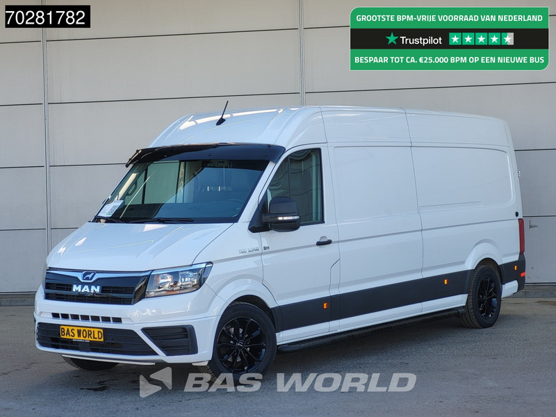 MAN TGE 3.140 Automaat Black Edition L4H3 Camera Airco Parkeersensoren L3H2 14m3 Airco - Panel van: picture 1 MAN TGE 3.140 Automaat Black Edition L4H3 Camera Airco Parkeersensoren L3H2 14m3 Airco - Panel van: picture 1