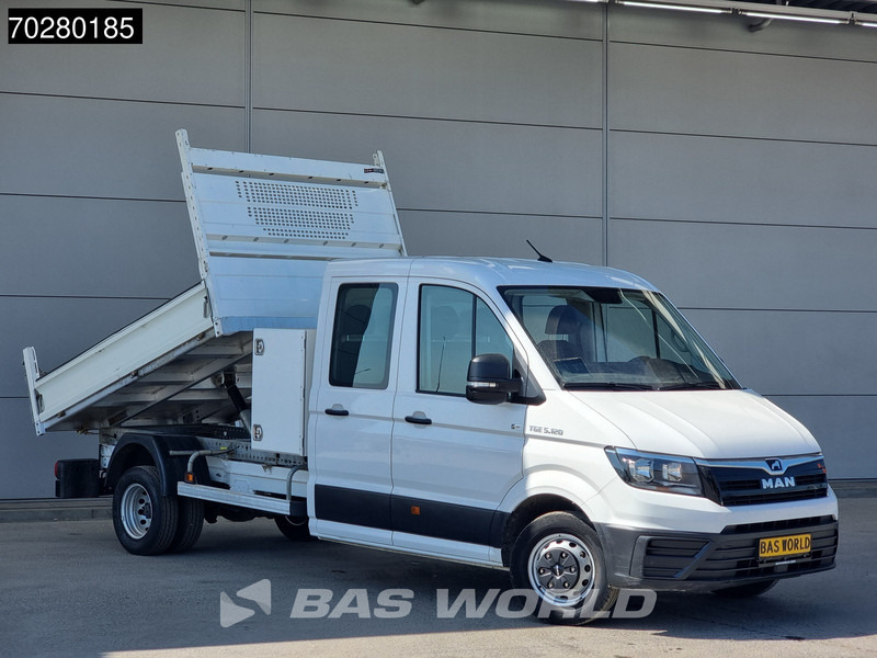 MAN TGE 5.120 Kipper met Kist Dubbel Cabine Dubbellucht 3,5t Trekhaak Navi Airco Cruise Camera Tipper Benne Kieper m3 Airco Dubbel cabine Trek - Tipper van: picture 3 MAN TGE 5.120 Kipper met Kist Dubbel Cabine Dubbellucht 3,5t Trekhaak Navi Airco Cruise Camera Tipper Benne Kieper m3 Airco Dubbel cabine Trek - Tipper van: picture 3