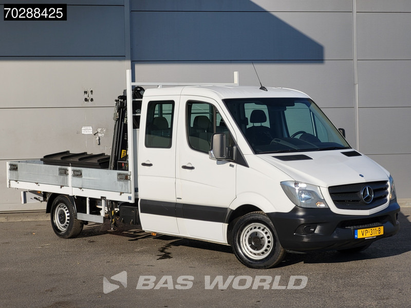 Mercedes-Benz Sprinter 310 CDI Kraanwagen Automaat HIAB 017T-2 Navi Airco Kraan Crane Kranwagen Pickup Pritsche Airco - Flatbed van: picture 3 Mercedes-Benz Sprinter 310 CDI Kraanwagen Automaat HIAB 017T-2 Navi Airco Kraan Crane Kranwagen Pickup Pritsche Airco - Flatbed van: picture 3