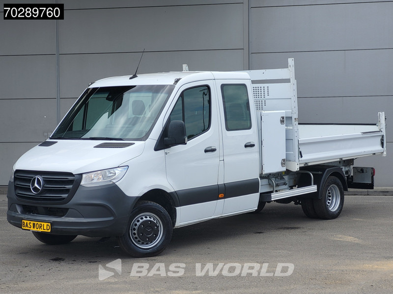 Mercedes-Benz Sprinter 514 CDI Open Laadbak met Kist Dubbel Cabine Dubbellucht 3,5t Trekhaak Airco Cruise MBUX CarPlay Euro6 Pritsche Pickup Open Box 2 - Flatbed van: picture 2 Mercedes-Benz Sprinter 514 CDI Open Laadbak met Kist Dubbel Cabine Dubbellucht 3,5t Trekhaak Airco Cruise MBUX CarPlay Euro6 Pritsche Pickup Open Box 2 - Flatbed van: picture 2