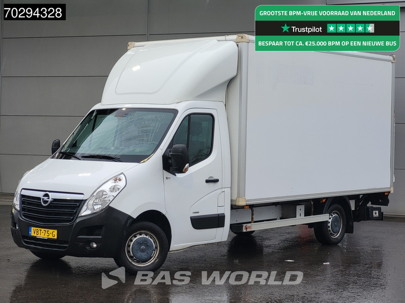 Opel Movano 145PK Laadklep Zijdeur Bakwagen Trekhaak Navi Airco Cruise Euro6 Meubelbak Koffer 20m3 Airco Trekhaak Cruise control - Box van: picture 1 Opel Movano 145PK Laadklep Zijdeur Bakwagen Trekhaak Navi Airco Cruise Euro6 Meubelbak Koffer 20m3 Airco Trekhaak Cruise control - Box van: picture 1