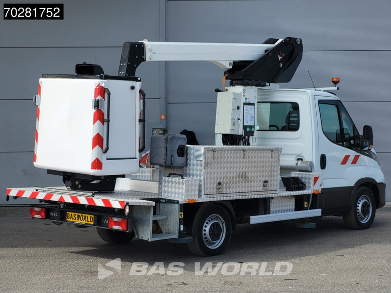 Van Iveco Daily 35S14 Hoogwerker 11meter Werkhoogte Klubb Navi Airco Cruise Cmaera Parkeersensoren Nacelle Arbeitsbühne 2Personen Airco Cruise c: picture 9