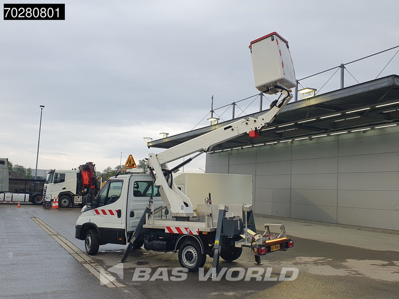 Van Iveco Daily 35S14 Hoogwerker 14meter werkhoogte 4xGestempeld 292 Arbeidsuren Airco Cruise Euro6 Hubarbeitsbühne France Elevateur 1Personen A: picture 7