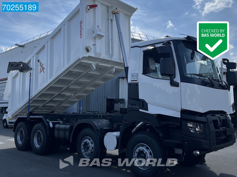 Renault K 420 8X4 New! 20m3 Drum Brakes SteelSuspension StandKlima Euro 3 - Tipper: picture 1 Renault K 420 8X4 New! 20m3 Drum Brakes SteelSuspension StandKlima Euro 3 - Tipper: picture 1