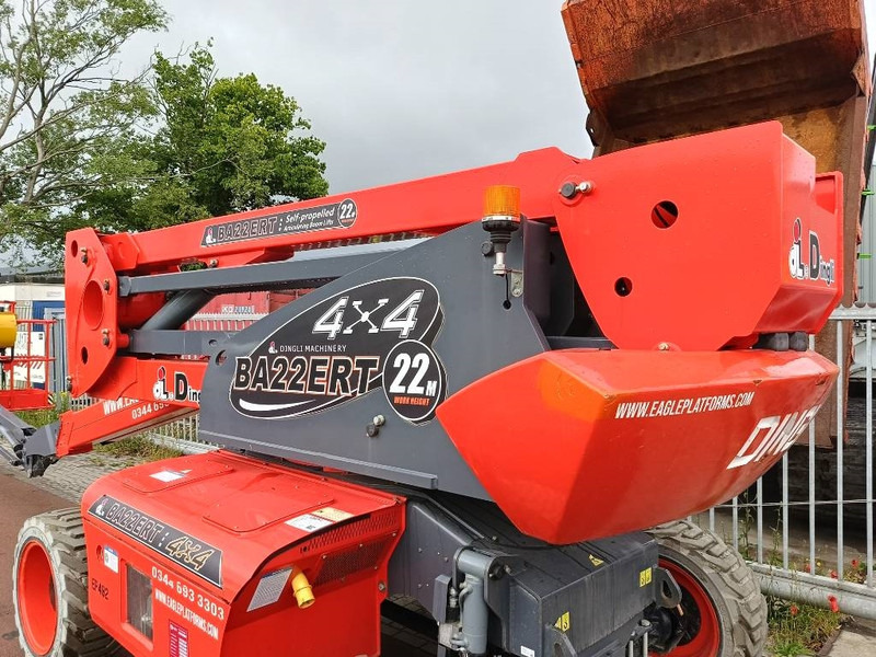 Articulated boom Dingli BA22ERT hi lift hoogwerker zero emission electric: picture 14