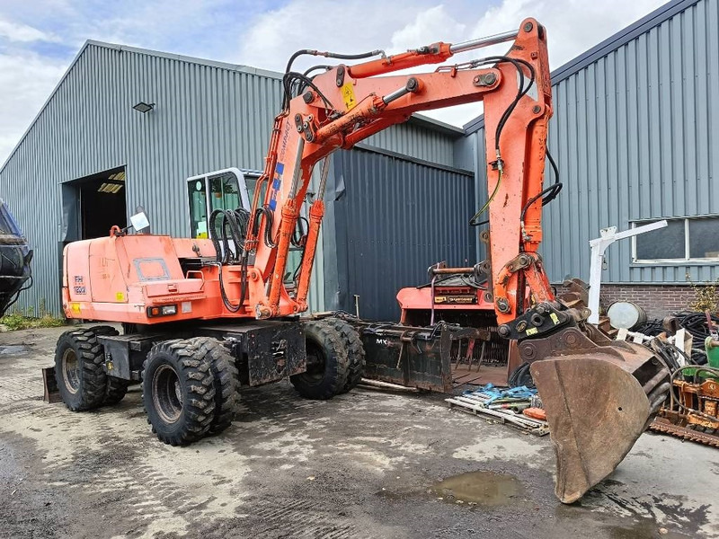 FIAT-HITACHI FH120W bandenkraan Wheel Excavator graafmachine - Wheel excavator: picture 2 FIAT-HITACHI FH120W bandenkraan Wheel Excavator graafmachine - Wheel excavator: picture 2