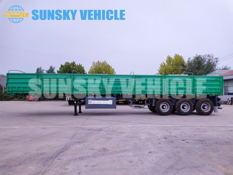 SUNSKY 13M dropside semi trailer - Dropside/ Flatbed semi-trailer: picture 4 SUNSKY 13M dropside semi trailer - Dropside/ Flatbed semi-trailer: picture 4