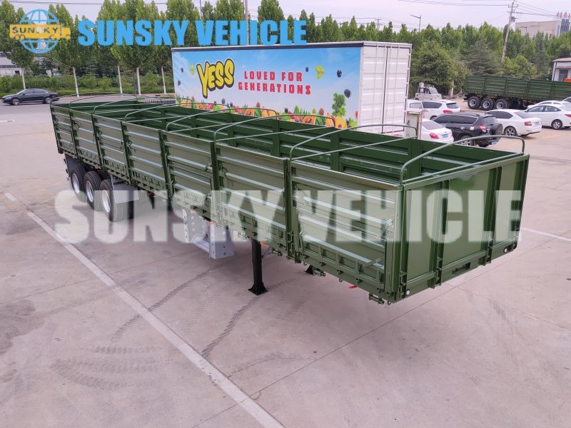 SUNSKY 13M dropside semi trailer - Dropside/ Flatbed semi-trailer: picture 3 SUNSKY 13M dropside semi trailer - Dropside/ Flatbed semi-trailer: picture 3