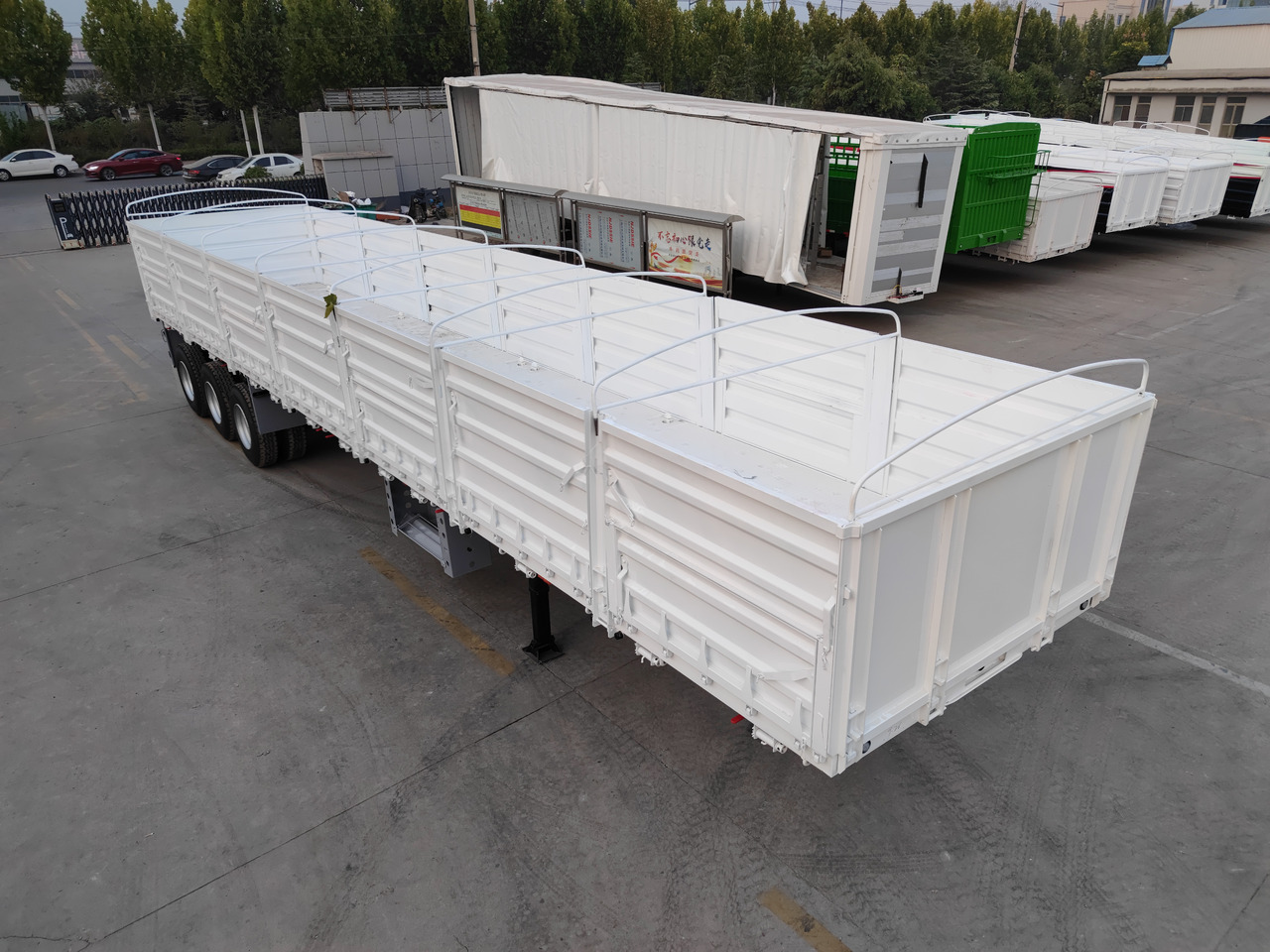 SUNSKY 13M dropside semi trailer - Dropside/ Flatbed semi-trailer: picture 1 SUNSKY 13M dropside semi trailer - Dropside/ Flatbed semi-trailer: picture 1