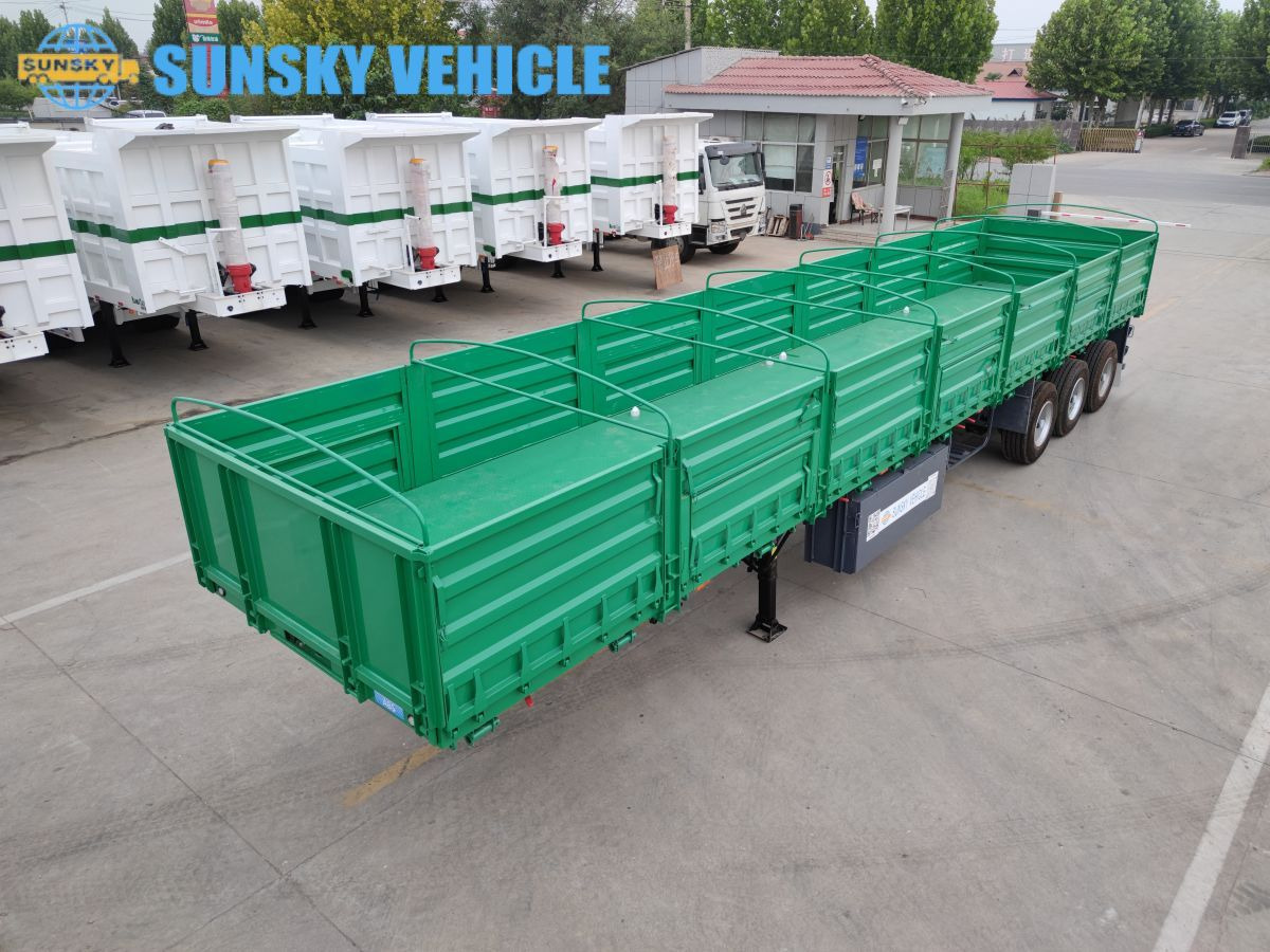 SUNSKY 13M dropside semi trailer - Dropside/ Flatbed semi-trailer: picture 2 SUNSKY 13M dropside semi trailer - Dropside/ Flatbed semi-trailer: picture 2