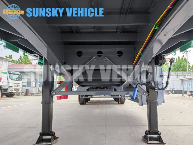 SUNSKY 13M dropside semi trailer - Dropside/ Flatbed semi-trailer: picture 5 SUNSKY 13M dropside semi trailer - Dropside/ Flatbed semi-trailer: picture 5