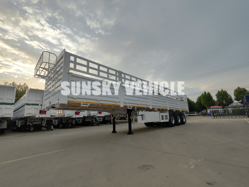 SUNSKY - Dropside/ Flatbed semi-trailer: picture 4 SUNSKY - Dropside/ Flatbed semi-trailer: picture 4