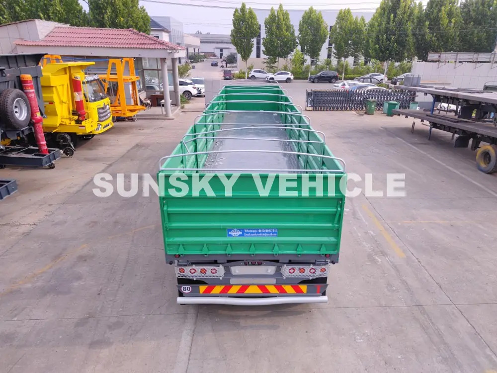 SUNSKY HENRED TYPRE DROPSIDE TRAILER - Dropside/ Flatbed semi-trailer: picture 3 SUNSKY HENRED TYPRE DROPSIDE TRAILER - Dropside/ Flatbed semi-trailer: picture 3