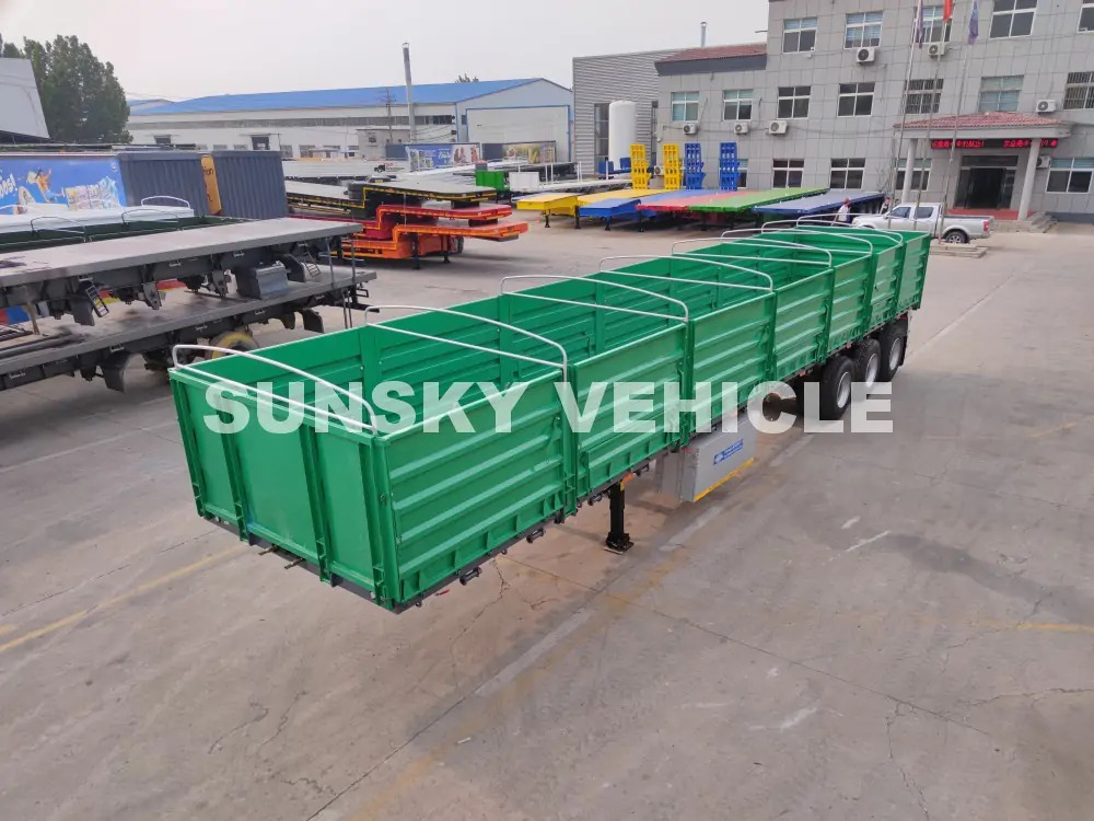 SUNSKY HENRED TYPRE DROPSIDE TRAILER - Dropside/ Flatbed semi-trailer: picture 1 SUNSKY HENRED TYPRE DROPSIDE TRAILER - Dropside/ Flatbed semi-trailer: picture 1
