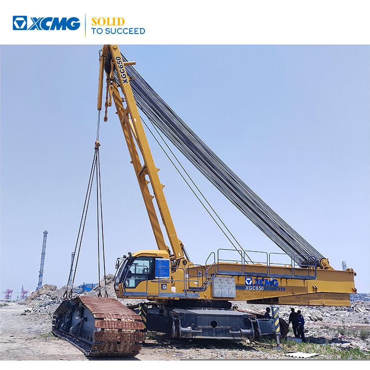 XCMG Official Hydraulic Lifting Crawler Crane XGC650 650 Used Mobile Crane Price For Sale - Crawler crane: picture 1 XCMG Official Hydraulic Lifting Crawler Crane XGC650 650 Used Mobile Crane Price For Sale - Crawler crane: picture 1