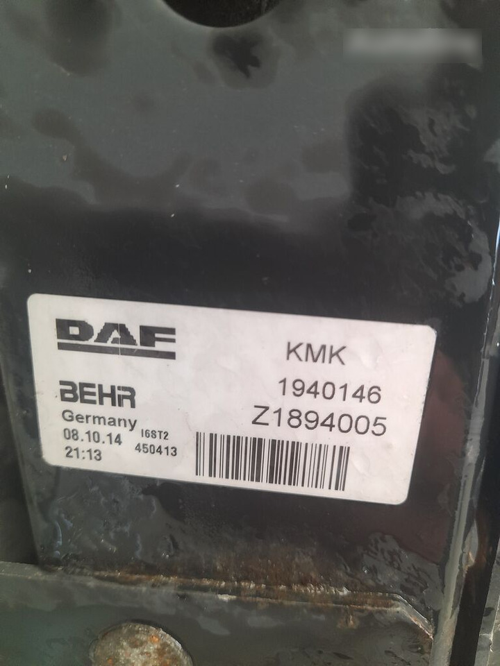 DAF XF 106 1909450 / 1993568 DAF truck - Radiator for Truck: picture 5 DAF XF 106 1909450 / 1993568 DAF truck - Radiator for Truck: picture 5